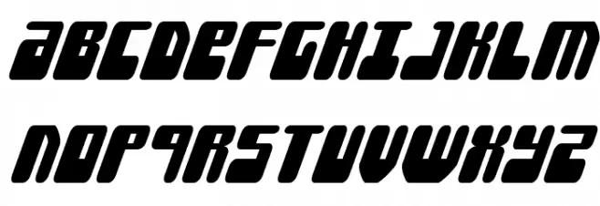 Force Majeure Super-Italic Шрифта ВЕРХНИЙ