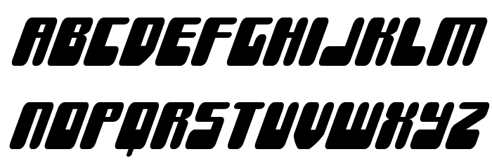 Force Majeure Super-Italic Font LOWERCASE