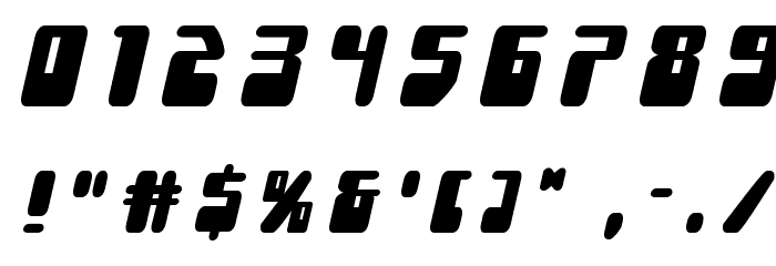 Force Majeure Title Italic Font OTHER CHARS