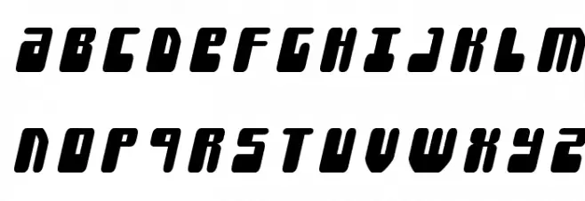 Force Majeure Title Italic Font Litere mari