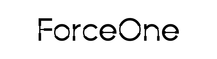 Force One  Frei Schriftart Herunterladen