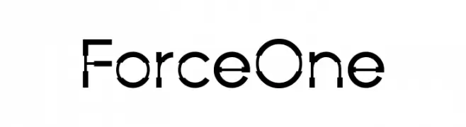 Force One  font caratteri gratis