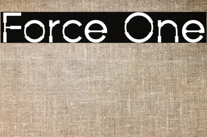 Force One Example 1