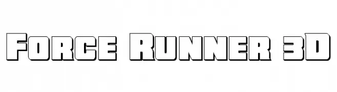 Force Runner 3D  Descarca Fonturi Gratis