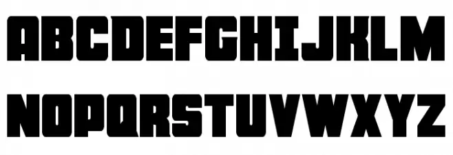 Force Runner Condensed Шрифта ВЕРХНИЙ