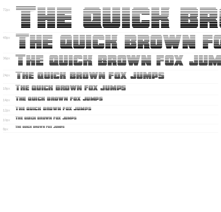 Force Runner Gradient Waterfall