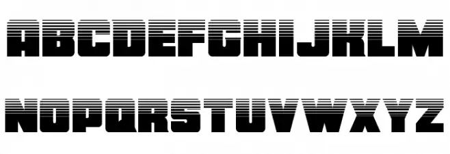 Force Runner Halftone Fuentes MINÚSCULAS