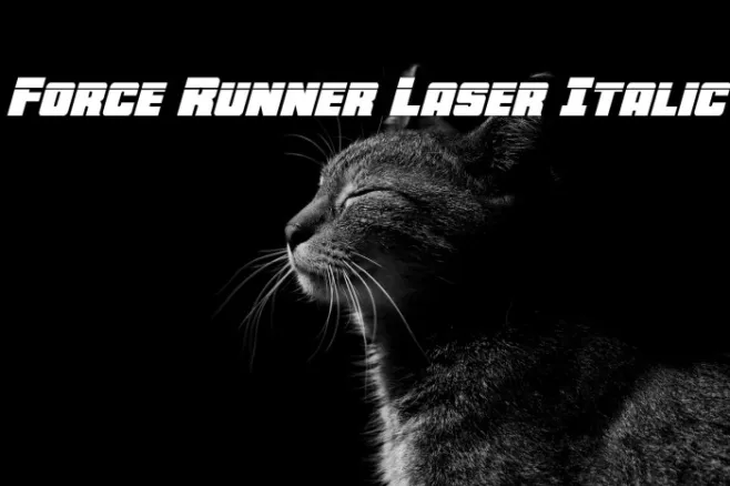 Force Runner Laser Italic Example 1