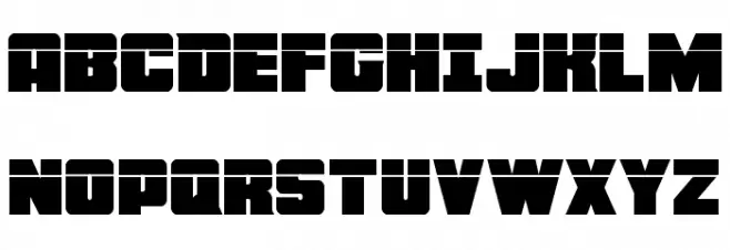 Force Runner Laser Font Litere mari