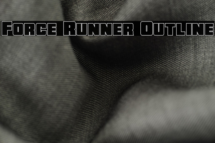 Force Runner Outline Example 1