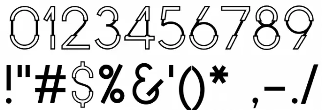 Force Font OTHER CHARS