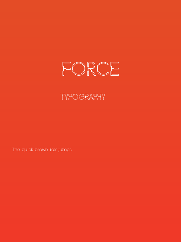 Force Poster