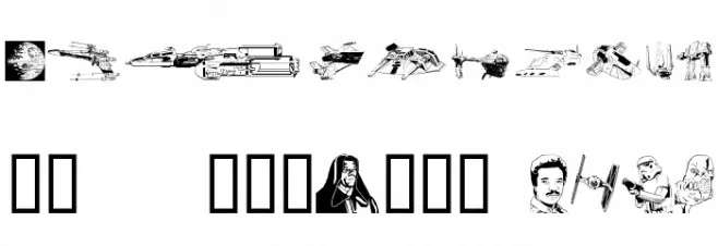 Forced Reentry Шрифта ДРУГИЕ символов