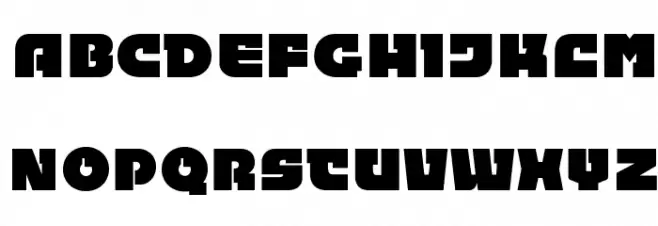 ForcefulOpti Schriftart Groß