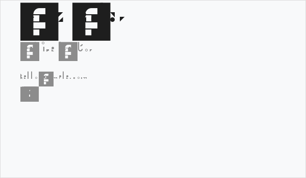 Forces Regular Business Card