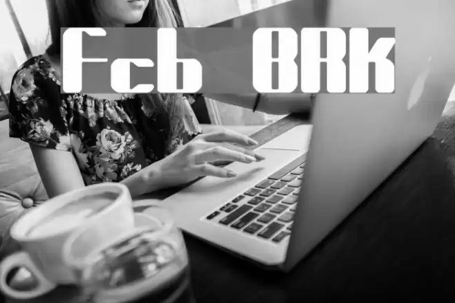 Forcible BRK Font examples