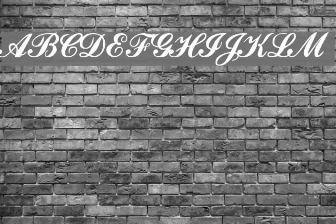 Ford script फ़ॉन्ट examples