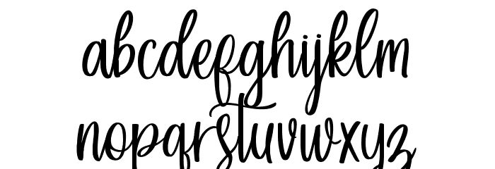 Forefarmers DEMO Regular Font LOWERCASE