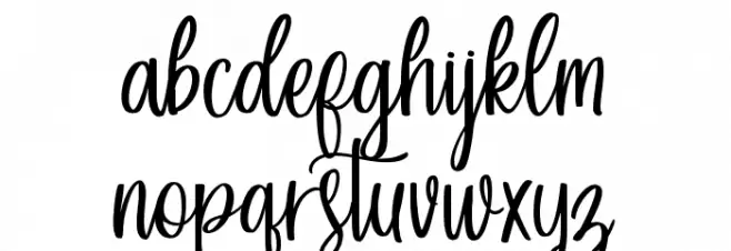 Forefarmers DEMO Regular Schriftart Kleinbuchstaben