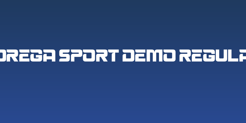 Forega Sport DEMO Regular Social Header