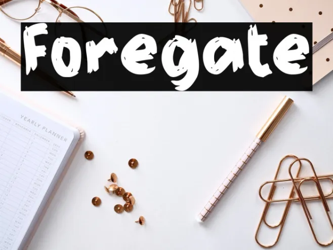 Foregate Example 3