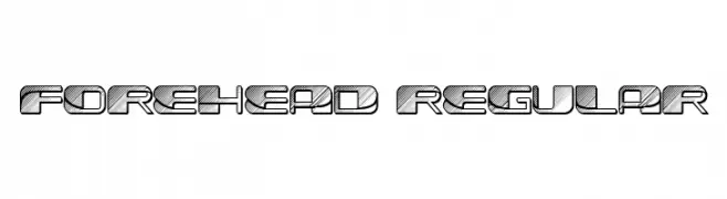 Forehead 1 Regular  Frei Schriftart Herunterladen