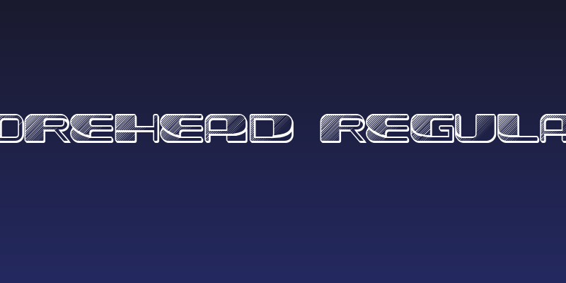 Forehead 1 Regular Social Header