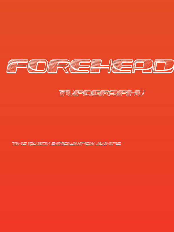 Forehead 1 Slant Poster