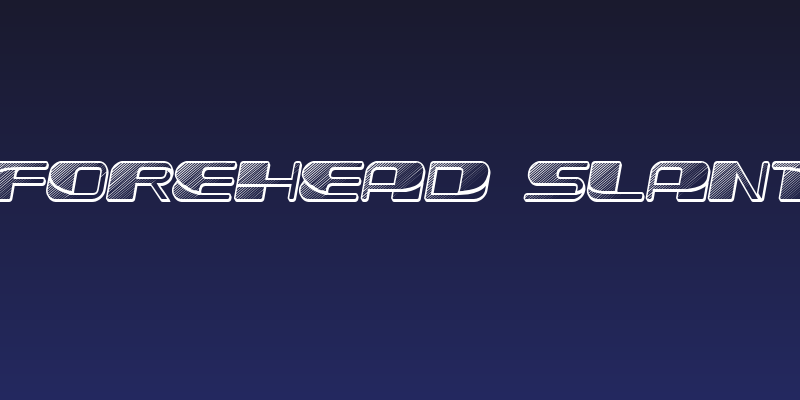 Forehead 1 Slant Social Header
