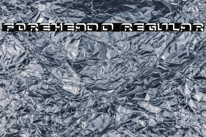 Forehead 3D 1 Regular Example 1