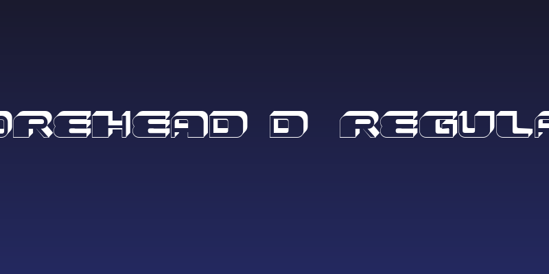 Forehead 3D 1 Regular Social Header