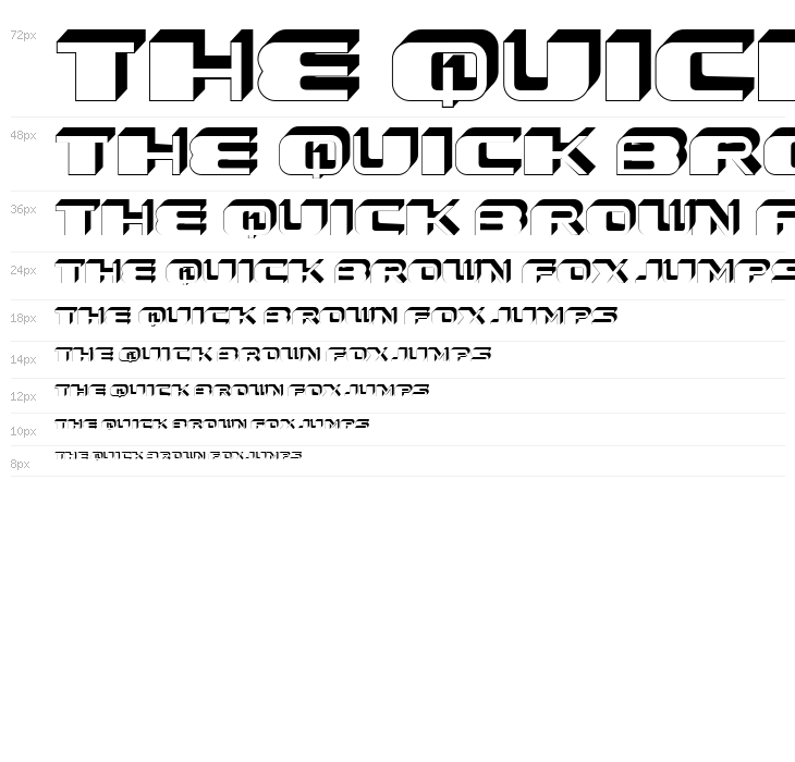 Forehead 3D 1 Regular Waterfall