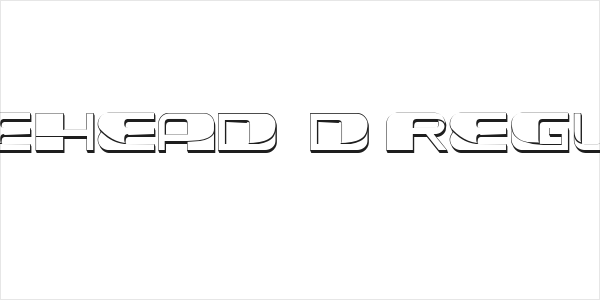 Forehead 3D Regular Logo