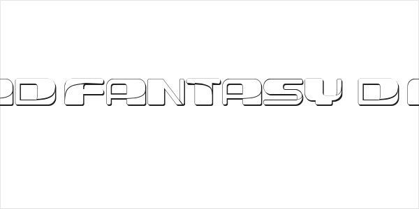 Forehead Fantasy 3D Regular Logo