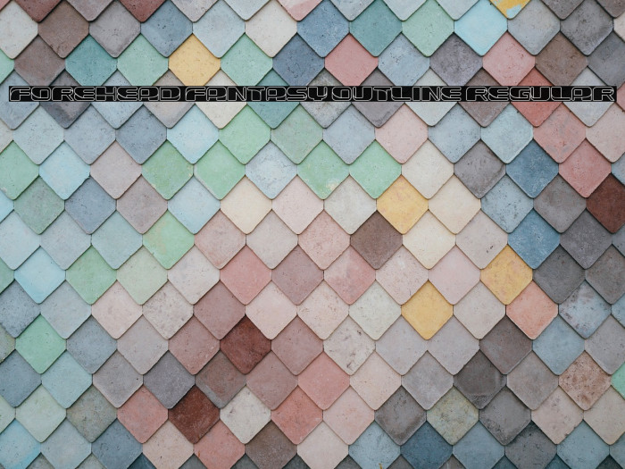 Forehead Fantasy Outline Regular Example 3