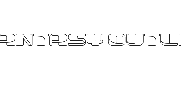 Forehead Fantasy Outline Regular Logo