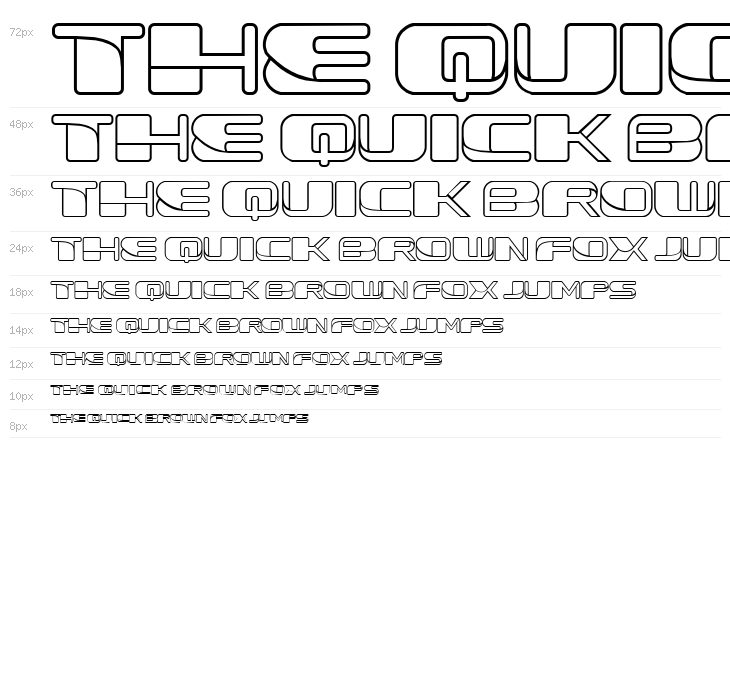 Forehead Fantasy Outline Regular Waterfall