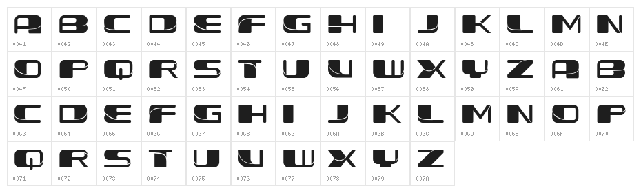 Forehead Fantasy Round Regular Character Map