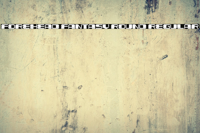 Forehead Fantasy Round Regular Example 1