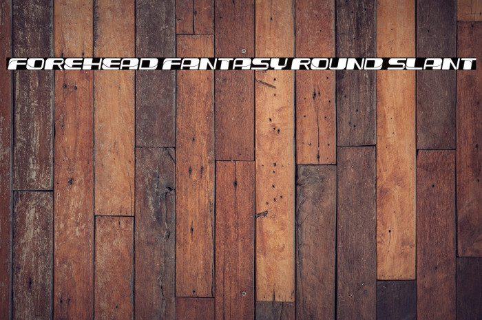 Forehead Fantasy Round Slant Example 1