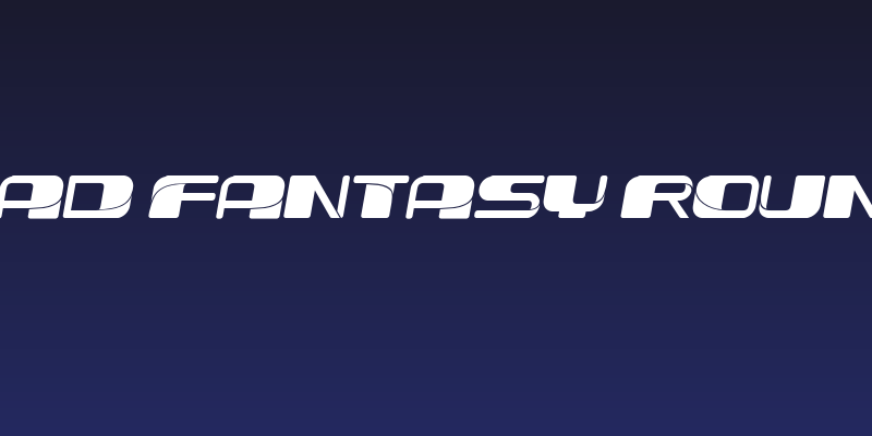 Forehead Fantasy Round Slant Social Header