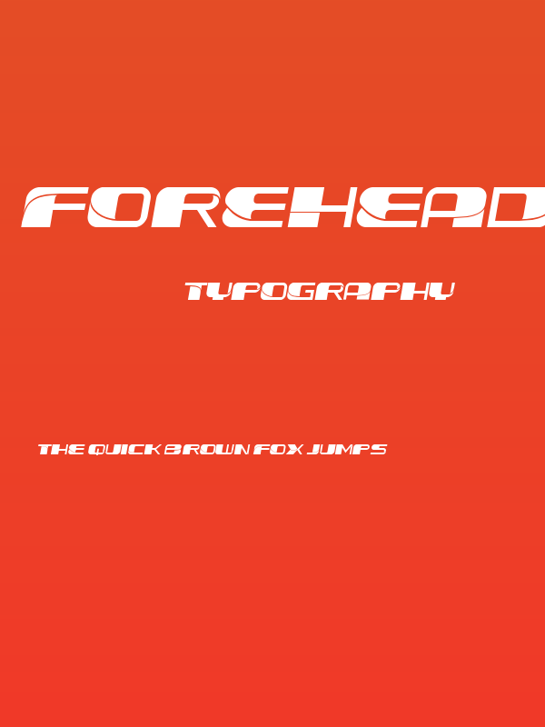 Forehead Fantasy Slant Poster