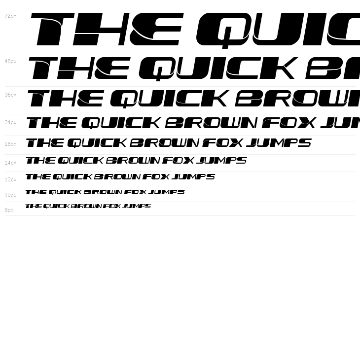 Forehead Fantasy Slant Waterfall