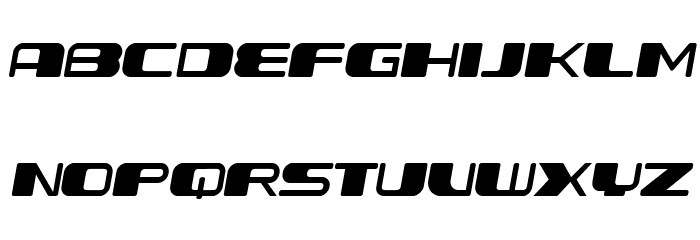 Forehead Round Italic Font OTHER CHARS