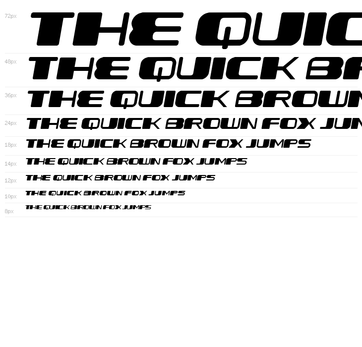 Forehead Round Italic Waterfall