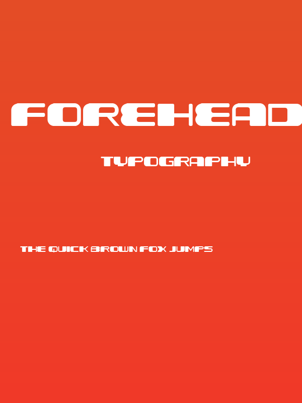 Forehead Round Regular Poster