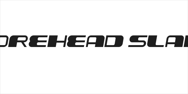 Forehead Slant Logo