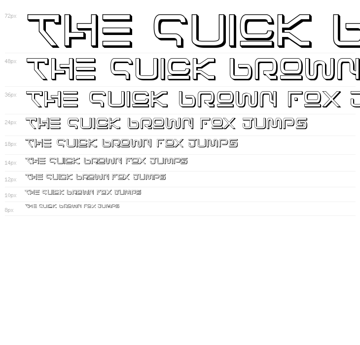 Foreign Alien 3D Waterfall