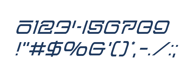 Foreign Alien Italic Other Characters