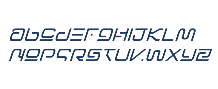 Foreign Alien Italic Lowercase